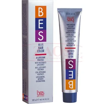 Barva na vlasy 20ks Bes Hi-Fi barvy 100ml + Zdarma 5ks barev Hi-Fi 100ml