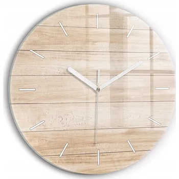 Hodiny Nástěnné hodiny Wallfluente, hnědé odstíny, 30 cm