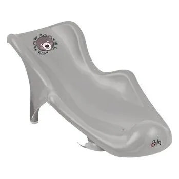 Kojenecká hygiena MALTEX Fotelik kąpielowy Misiu Leśna Ferajna szary