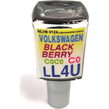 Autolak ARASYSTEM Lakovací tužka LL4U - C0 Black Berry VW (2010-2021) 10 ml