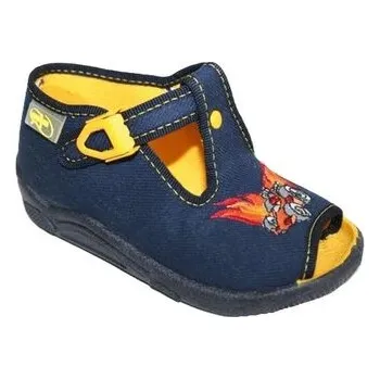 autíčko 947B156 18 - chl.sandálek, modrá, auto, oheň S 947B156_18