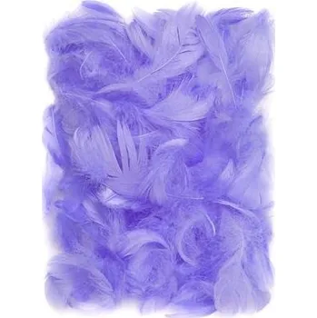 dpCraft Peří 5-12 cm, 10 g, lila