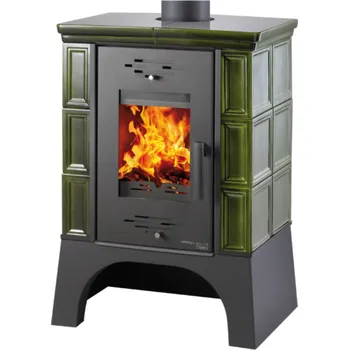 Krbová kamna Haas+Sohn Eboli černá/zelená