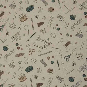 SWAFING Dekorační látka Linde šicí potřeby béžová