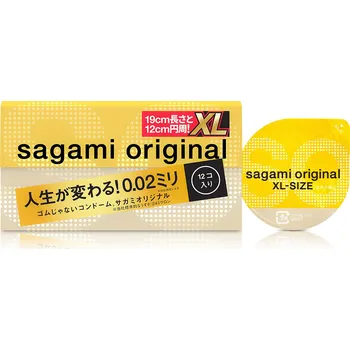 Kondom Sagami Original 0.02 XL 12 pack