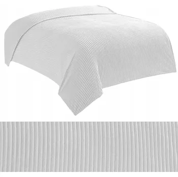 Přehoz na lůžko Přehoz na postel/pohovku 160x200 mikrovlákno s proužky Verona - přehoz, pléd