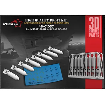 Plastikový model 1/48 AN-M30A1 100 BL (8 pcs.)
