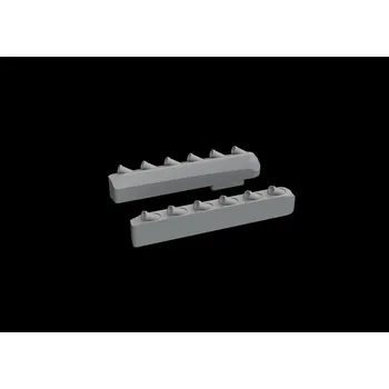 Plastikový model BRASSIN 1/72 P-51 exhaust stacks w/ fairing PRINT