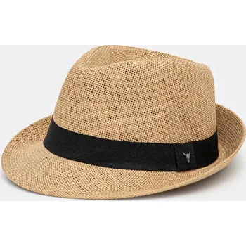 Klobouk Klobouk Medicine pánský, béžová barva RS25.CAM703 12X, vel. ONE SIZE