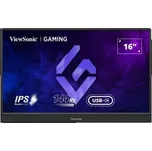 Viewsonic VX1654 16" přenosný herní IPS/1920x1080@144Hz/4,67ms/250cd/miniHDMI/2xUSB-C/Repr (VX1654)