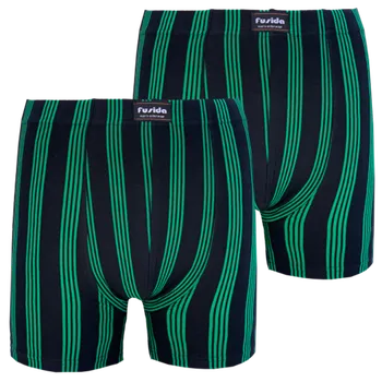 Boxerky PeSaiL Pánské bavlněné boxerky - Fusida ( 2 ks v balení ) Barva: Černá, Velikost: 6XL