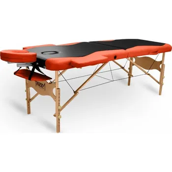 Masáž Skládací masážní stůl TANDEM Profi W2D DUO černo-oranžová 195*70 cm / 15,5 kg / 3 barvy