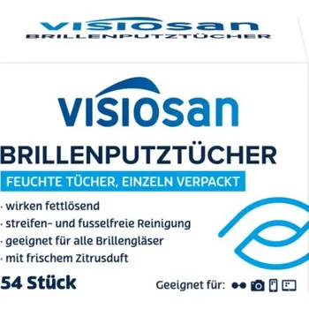 G&G Visiosan Vlhčené čistící ubrousky na brýle 52ks