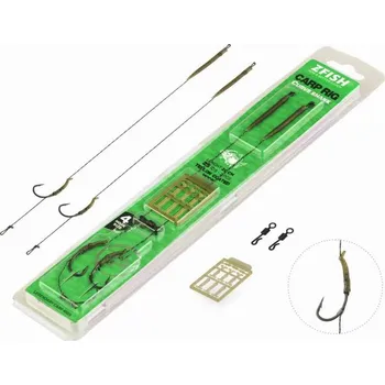 Rybářský háček Zfish návazec Curve Shank Carp Rig 2ks 2