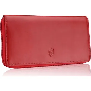 Peněženka Dámská kožená peněženka STEVENS Velká peněženka/pouzdro na tužky s RFID