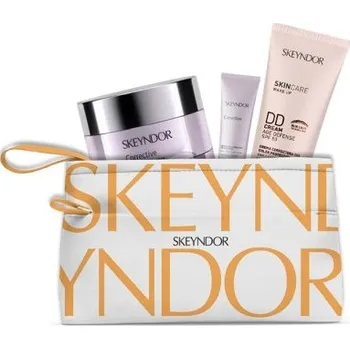Pleťový krém Skeyndor Corrective Set - Emulze 50 ml + oční krém 5 ml + DD krém 50 ml Dárková sada - DD krém odstín 01