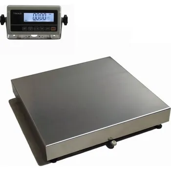 Průmyslová váha LESAK 1T4660LN-RWP, 300kg, 460mmx600mm, lak/nerez, úlová váha s odpojitelným vážním indikátorem