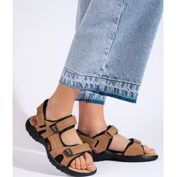 Dámské sandále Hnědé sportovní sandály EL-2311-3D.BE Velikost: 39