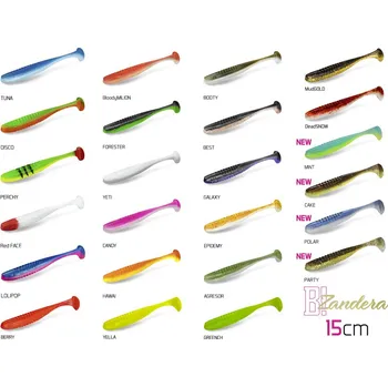 Umělá nástraha Delphin ZANDERA UVs / 5ks Velikost: 15cm/TUNA