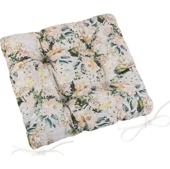 Podsedák Sedák EMA prošívaný Smetanová BX6045 - 40x40 cm / 40x40 cm prošívaný