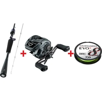 Rybářský prut Zvýhodněný set na Candáty Baitcast DAIWA "Pro náročné" 2025 - Set s prutem 2,21 m, 9 - 32 g