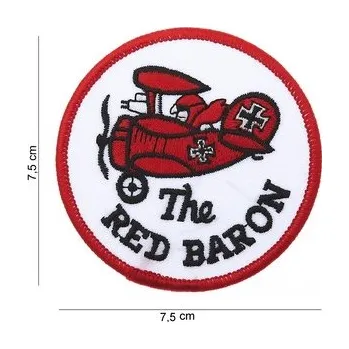 Nášivka Nášivka textilní 101 Inc Red Baron - barevná