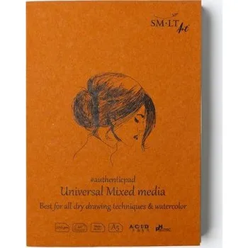 SMLT_art SMLT art Blok Authentic, MIX media, A5, 40 listů, 200g/m2