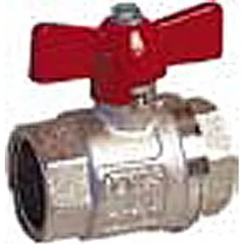 Vodovodní kohout Kohout kulový Optiline FF Art.606 motýl 5/4˝ PN25