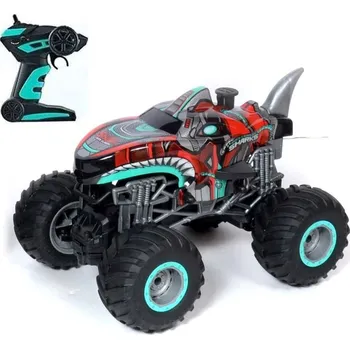 RC model auta PAKTAT truck Monster shark, No.168-68 červená
