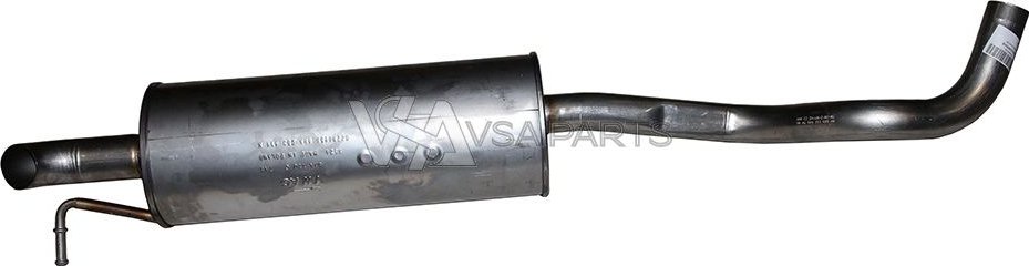 ORIGINÁLNÍ DÍL Výfuk zadní díl Rapid spaceback 6RA253609AB - originál