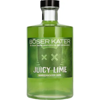 Likér Böser Kater Juicy Lime Liqueur 0,5L, 17%