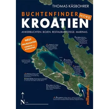 Buchtenfinder Kroatien Nord - Käsbohrer, Thomas [DE] (2025, Brožovaná, millemari UG)
