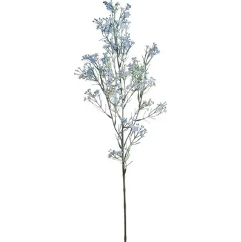 umělá květina Luční rostlina 76 cm - modrá