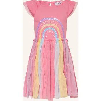 Dámské šaty Danamade Dívčí Šaty S Flitry, růžová, 92
