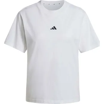 Dámské oblečení Dámské triko adidas 3-STRIPES SMALL LOGO XS Bílá, Černá