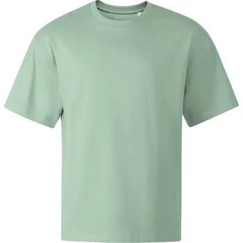 MALFINI Oversize unisex tričko Stage s enzymatickou úpravou Barva: Sage, Velikost: XL