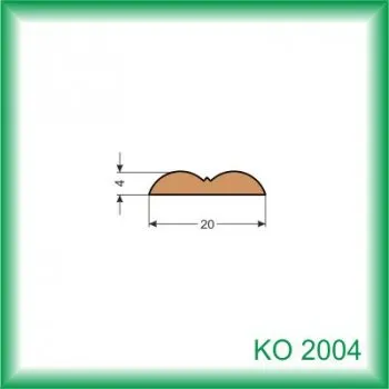 Lišta karosérie Lišta K 2004 | 2m | ozdobná