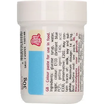 Potravinářské barvivo Nebesky modrá gelová barva