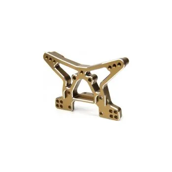 RC vybavení Hliníkové zadní parohy (shock tower), zlatá