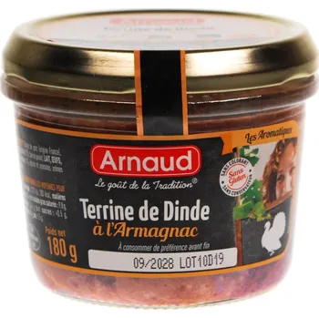 JEAN BRUNET Terina krůtí s armagnacem 180 g