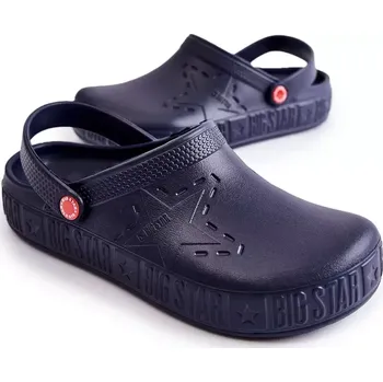 Sada pánského spodního prádla Pánské lehké pantofle Kroks Big Star II175002 Námořnická modrá 41