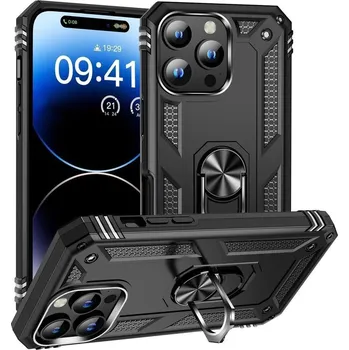 Armor silikonový kryt pro iPhone 16 Pro - Černý