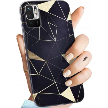 Pouzdro na mobilní telefon Zadní Kryt Hello Case pro Xiaomi Redmi Note 10 5G zlatý