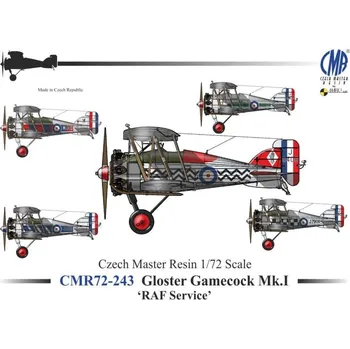 Plastikový model 1/72 Gloster Gamecock Mk.I 'RAF Service'