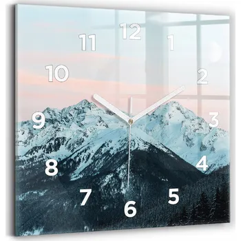 Hodiny Nástěnné hodiny Wallfluent černé 30 cm