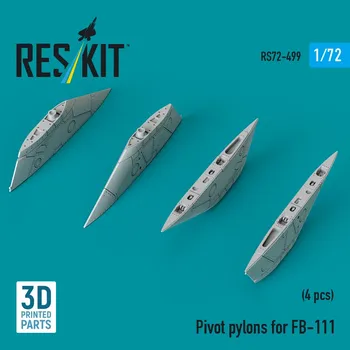 Plastikový model 1/72 Pivot pylons for FB-111 (4 pcs.)