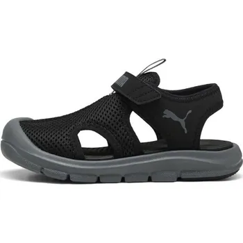 Chlapecké tenisky Dětské sandále Puma PUMA FUN RACER SANDAL MESH V PS 1 Černá, Šedá