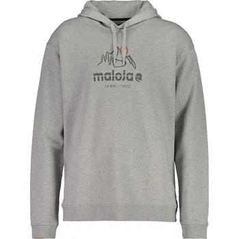 Cyklistické kalhoty Pánská mikina Maloja DroM. – Grey Melange