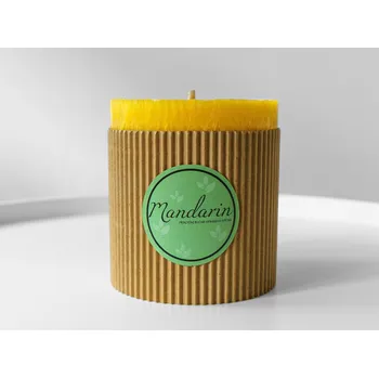 Svíčka Botanic Velká svíčka Kurkuma, mandarinka 1 ks