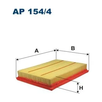 Filtr do auta Vzduchový filtr FILTRON AP 154/4